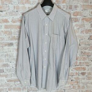 Brooks Monochrome Striped Dress Shirt
